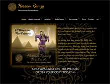 Tablet Screenshot of hossamramzy.com